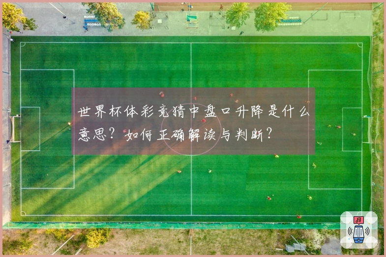 世界杯体彩竞猜中盘口升降是什么意思？如何正确解读与判断？
