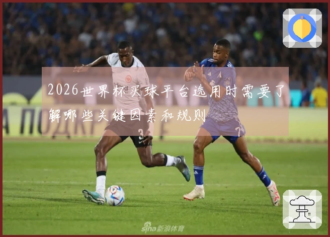 2026世界杯买球平台选用时需要了解哪些关键因素和规则