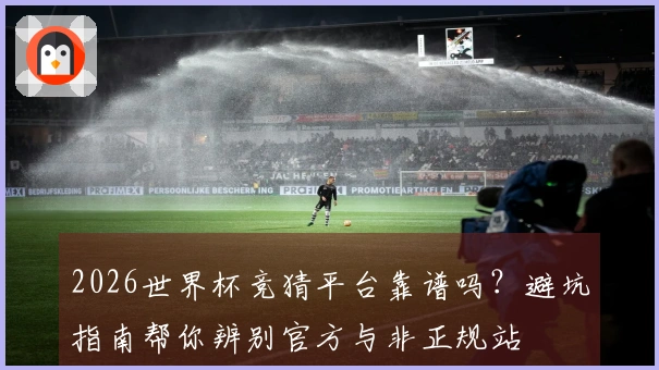 2026世界杯竞猜平台靠谱吗？避坑指南帮你辨别官方与非正规站